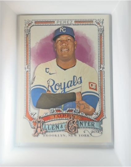 2025 Topps Allen & Ginter #165 Salvador Perez — front