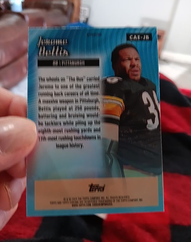 1995 Topps Chrome All-Etch #CAE-JB Jerome Bettis — front