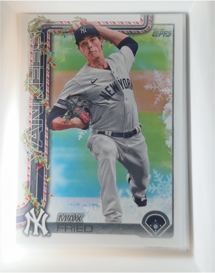 2025 Topps Holiday #H119 Max Fried — front