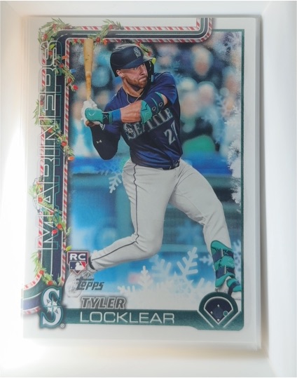 2025 Topps Holiday #H165 Tyler Locklear — front
