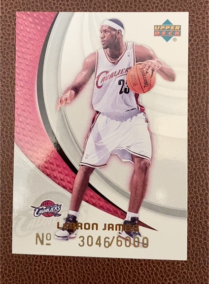 2006-07 Upper Deck Opti-Free Express #2 LeBron James — front