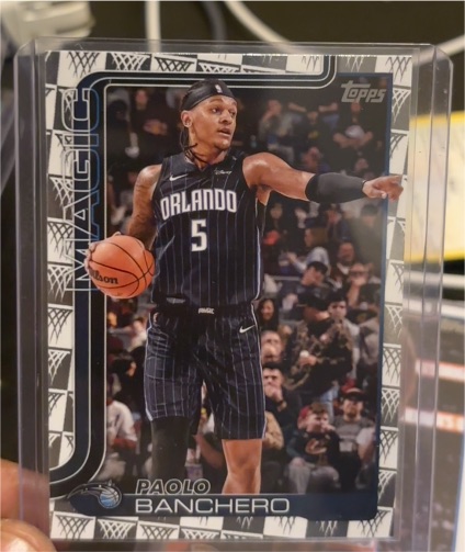 2025-26 Topps #87 Paolo Banchero Season Tip-Off — front