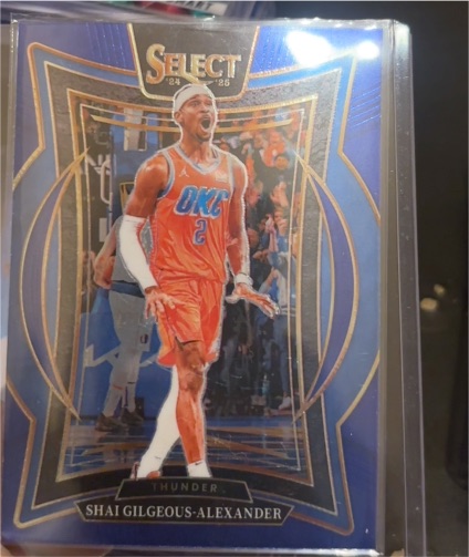2024-25 Panini Select #36 Shai Gilgeous-Alexander — front