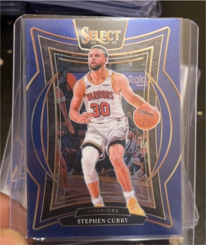 2024-25 Panini Select #7 Stephen Curry — front