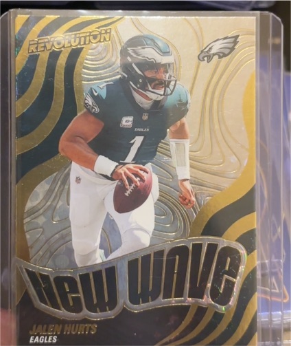 2025 Panini Revolution #15 Jalen Hurts New Wave — front