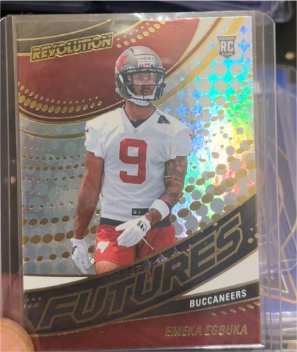 2025 Panini Revolution #15 Emeka Egbuka Futures — front