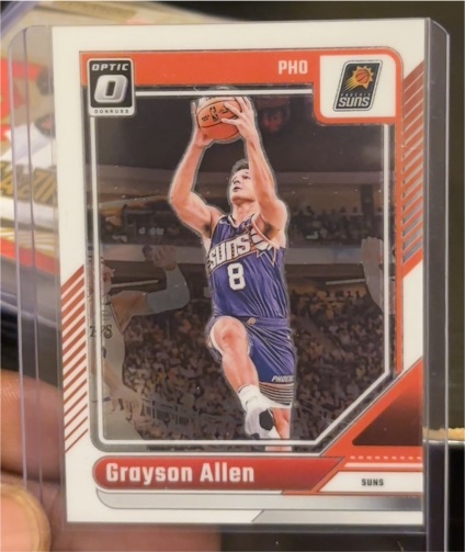 2024-25 Panini Donruss Optic #90 Grayson Allen — front