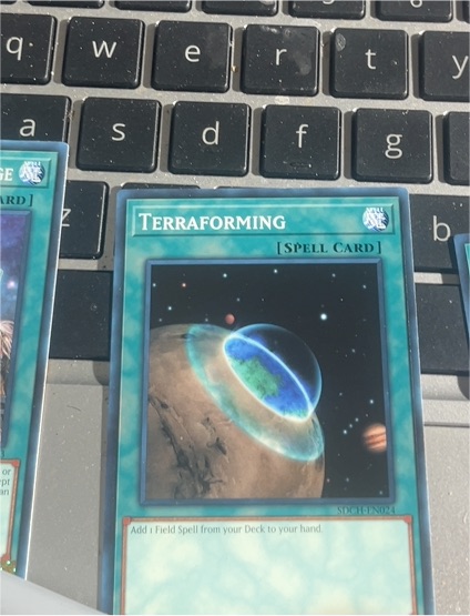 Yu-Gi-Oh! Terraforming SDRL-EN026 — front