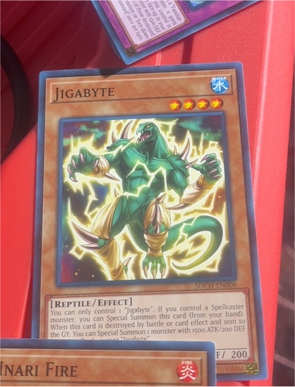 2015 Yu-Gi-Oh! SDCH-EN008 Jigabyte — front