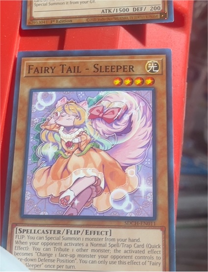 2017 Yu-Gi-Oh! SDCH-EN011 Fairy Tail - Sleeper — front
