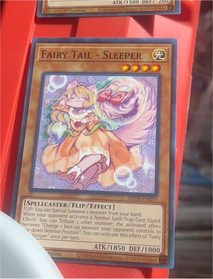 2020 Yu-Gi-Oh! SDSH-EN015 Fairy Tail - Sleeper — front