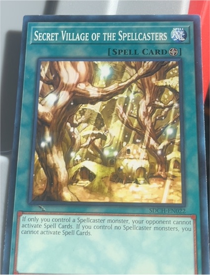 Yu-Gi-Oh! Secret Village of the Spellcasters SDCH-EN022 — front