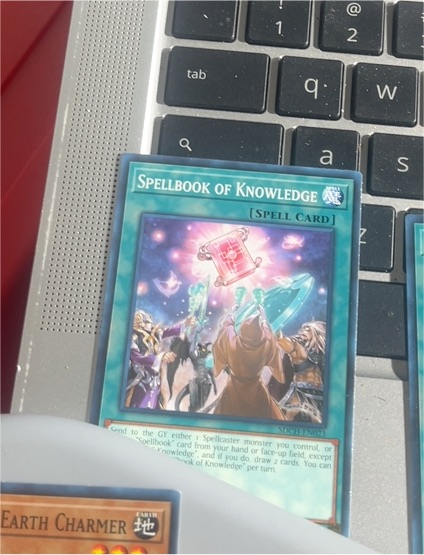 Yu-Gi-Oh! SB01-EN013 Spellbook of Knowledge — front