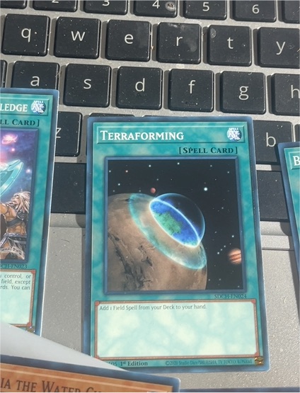 Yu-Gi-Oh! 2013 TU01-EN013 Terraforming — front