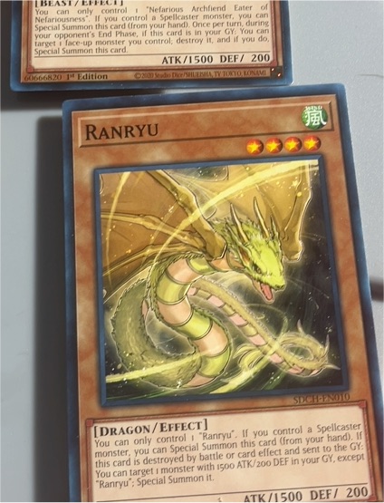 2020 Yu-Gi-Oh! SDCH-EN010 Ranryu — front