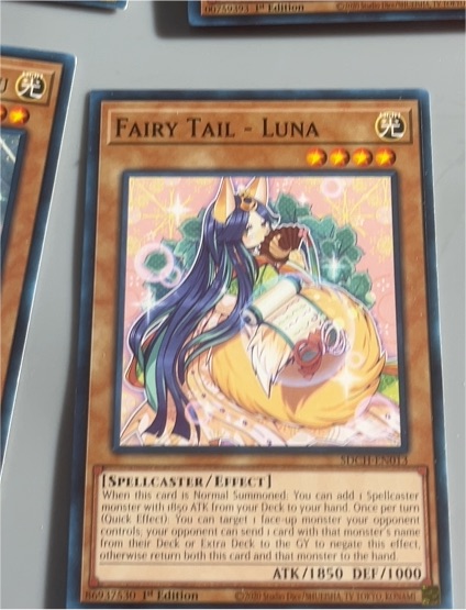 2020 Yu-Gi-Oh! SDCH-EN013 Fairy Tail - Luna — front