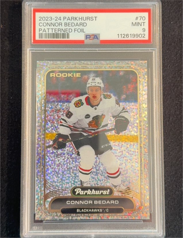 2023-24 Parkhurst #70 Connor Bedard — front