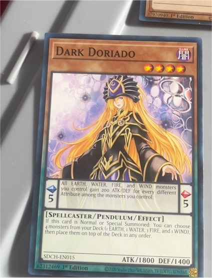 2020 Yu-Gi-Oh! SDCH-EN015 Dark Doriado — front