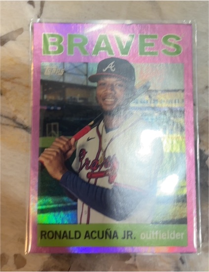 2025 Topps Archives #84 Ronald Acuña Jr. — front