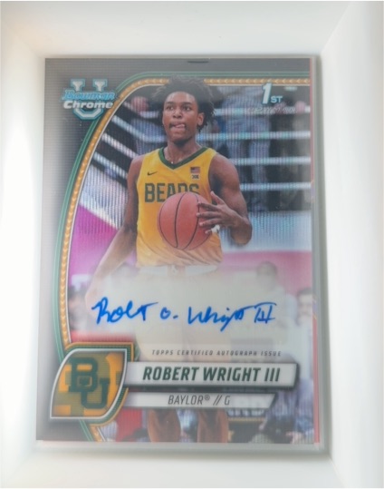 2024-25 Bowman Chrome University #15 Robert Wright III — front