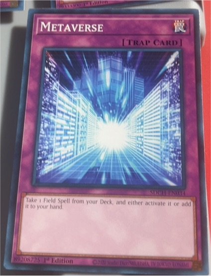 2020 Yu-Gi-Oh! SDCB-EN040 Metaverse — front