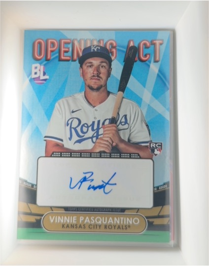 2023 Topps Big League Opening Act #OAA-VP Vinnie Pasquantino — front