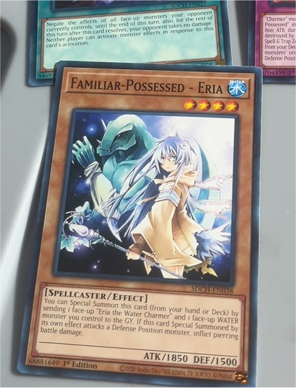 2020 Yu-Gi-Oh! SDCH-EN038 Familiar-Possessed - Eria — front