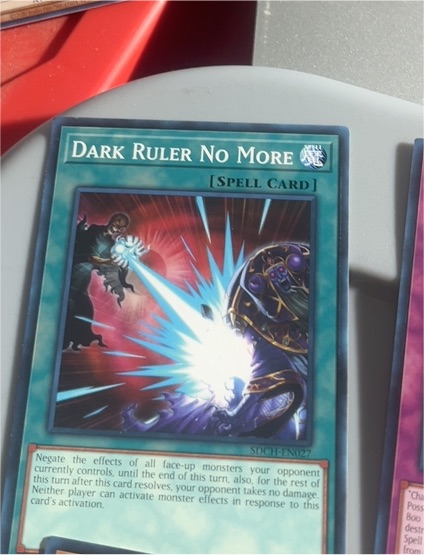 Yu-Gi-Oh! Dark Ruler No More SDCH-EN027 — front