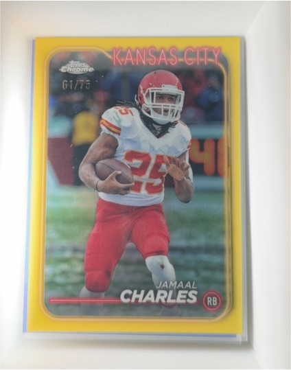 2024 Topps Chrome #95 Jamaal Charles — front