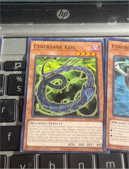 Yu-Gi-Oh! 2011 SDCS-EN015 Cyberdark Keel — front