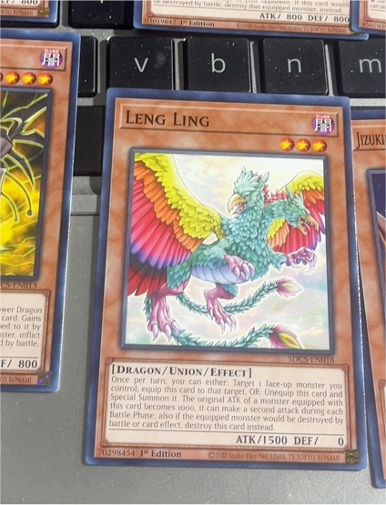 2020 Yu-Gi-Oh! SDCS-EN018 Leng Ling — front