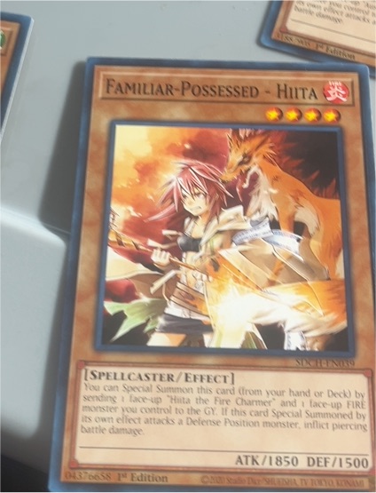 Yu-Gi-Oh! SDCH-EN039 Familiar-Possessed - Hiita — front