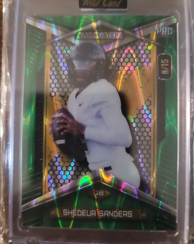 2024 Wild Card Alumination #BC-SS Shedeur Sanders — front