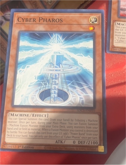 Yu-Gi-Oh! Cyber Pharos SDCS-EN010 — front