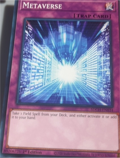 2020 Yu-Gi-Oh! SDCH-EN034 Metaverse — front
