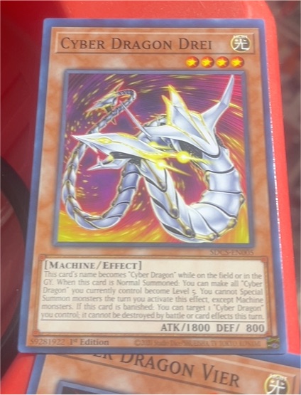 Yu-Gi-Oh! 2017 SDCR-EN002 Cyber Dragon Drei — front