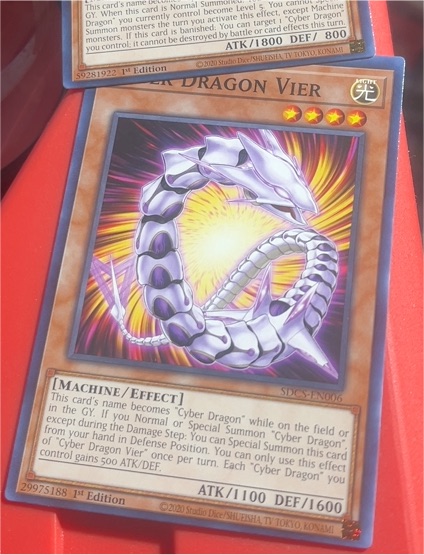2020 Yu-Gi-Oh! Cyber Dragon Vier SDCS-EN006 — front
