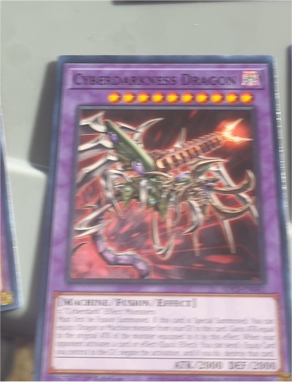 Yu-Gi-Oh! Cyberdarkness Dragon SDCS-EN043 — front