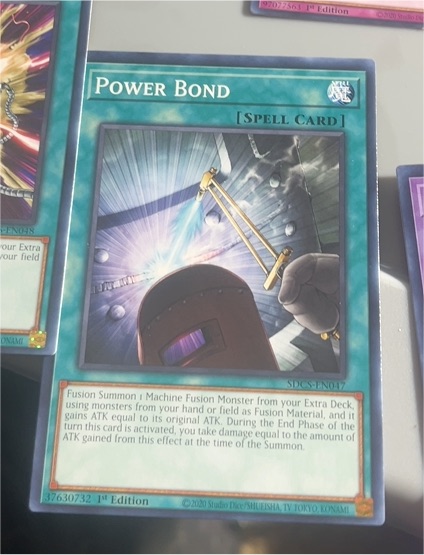 2020 Yu-Gi-Oh! SDCS-EN047 Power Bond — front