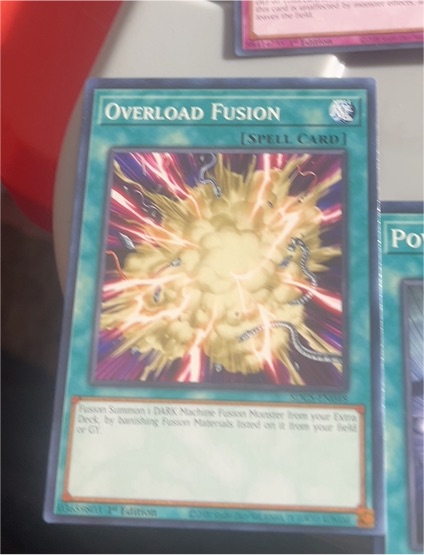 Yu-Gi-Oh! 2017 Structure Deck Cyber Strike #SDCS-EN048 Overload Fusion — front