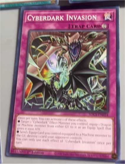 Yu-Gi-Oh! Cyberdark Invasion SDCS-EN011 — front