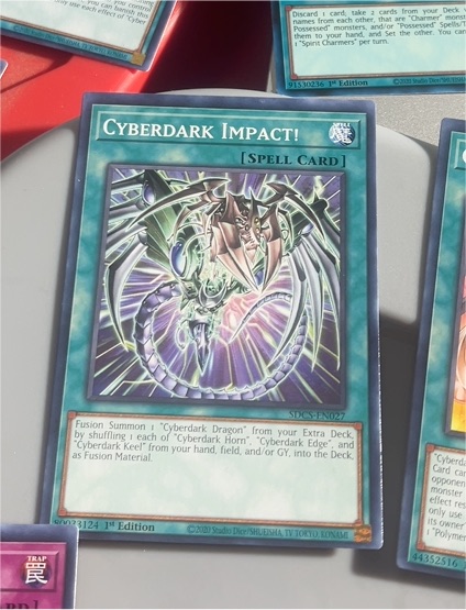 Yu-Gi-Oh! Cyberdark Impact! SDCS-EN027 — front