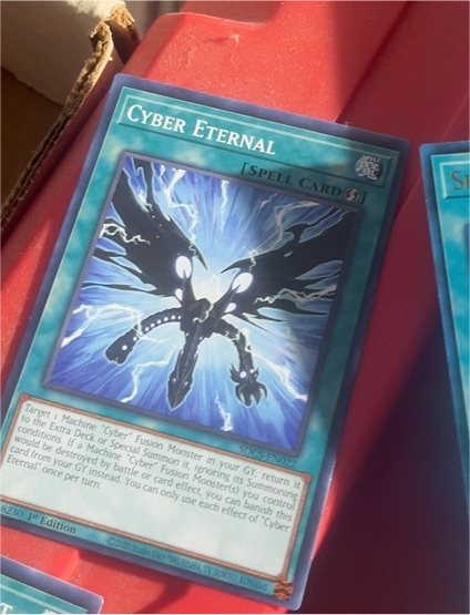 2020 Yu-Gi-Oh! SDCS-EN022 Cyber Eternal — front