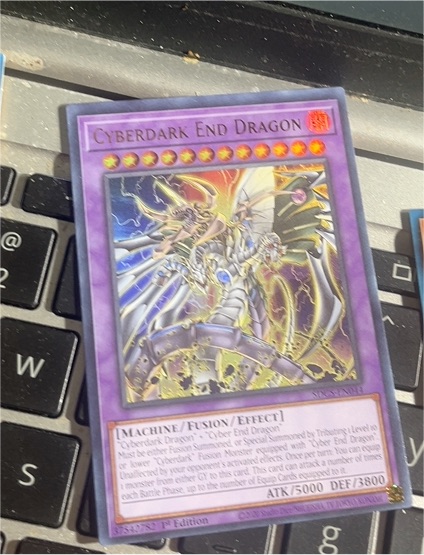 2020 Yu-Gi-Oh! SDCS-EN044 Cyberdark End Dragon — front