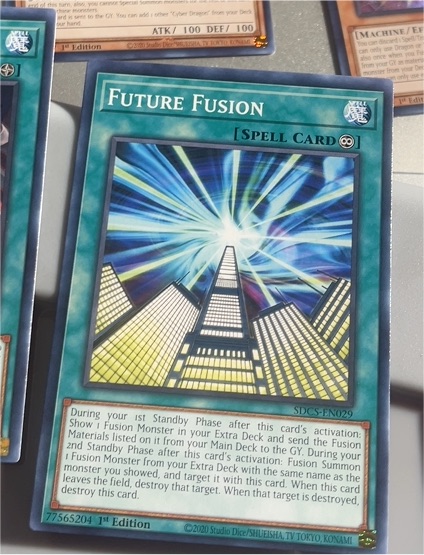 2020 Yu-Gi-Oh! SDCS-EN029 Future Fusion — front