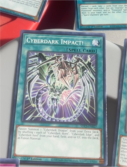 2007 Yu-Gi-Oh! SDCS-EN027 Cyberdark Impact! — front