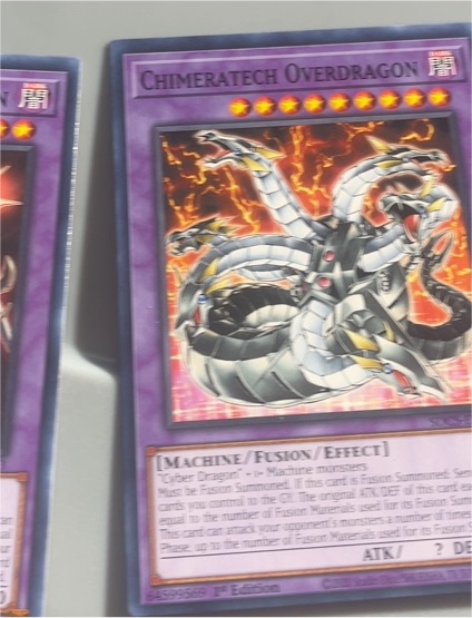 Yu-Gi-Oh! RA03-EN166 Chimeratech Overdragon — front