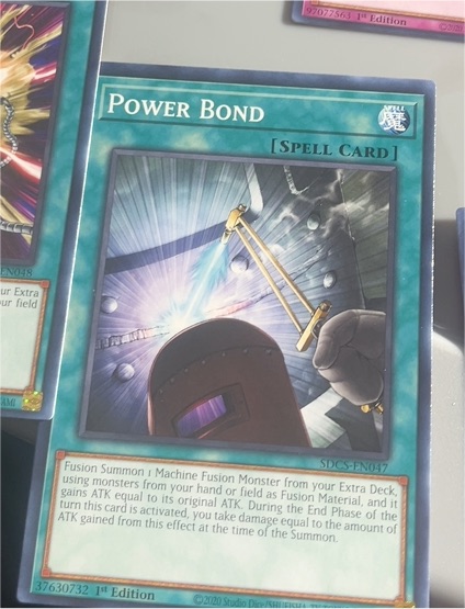 2020 Yu-Gi-Oh! SDCS-EN047 Power Bond — front