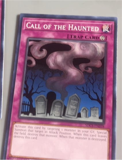 Yu-Gi-Oh! Call of the Haunted SDCS-EN038 — front