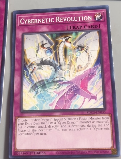 2021 Cyber Strike Structure Deck Cybernetic Revolution #SDCS-EN035 — front